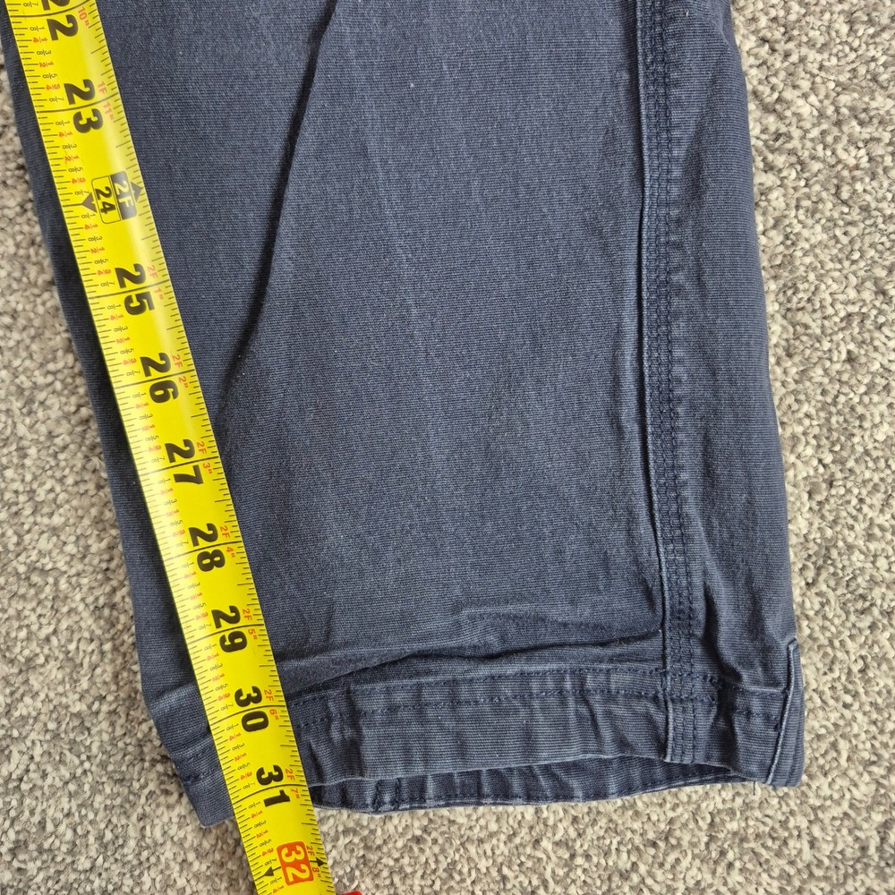 Duluth Trading Co Flex Fire Hose Pants Mens 38x34 Blue Slim Fit Work Utility - Picture 6 of 9